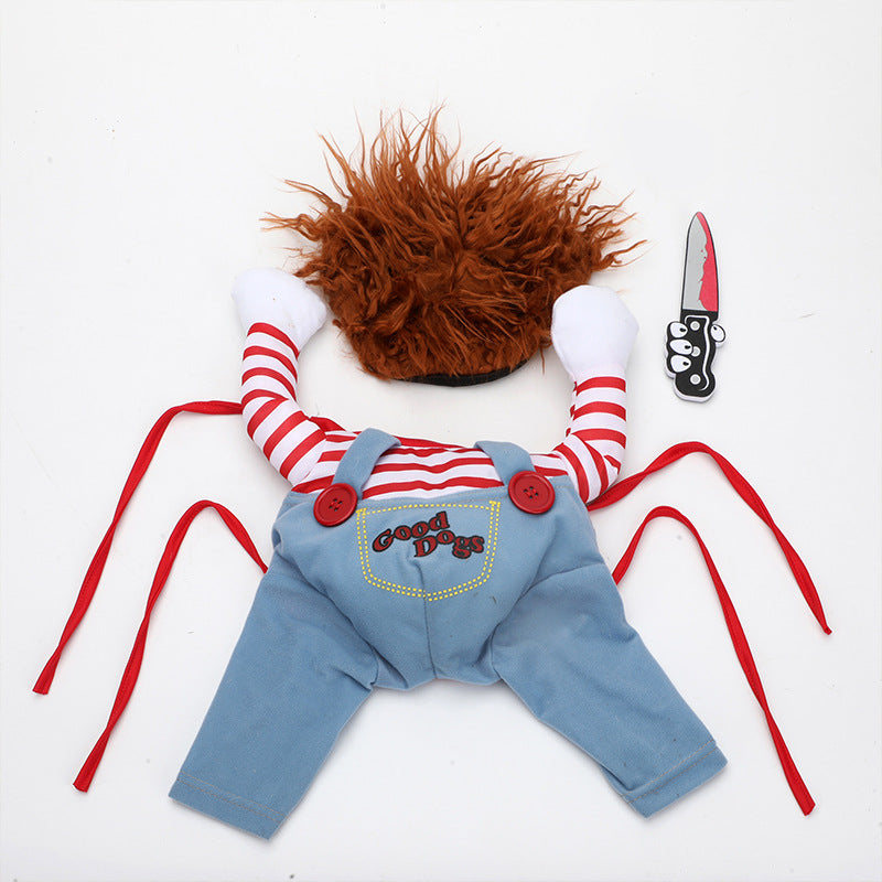 Chucky & Horseman Pet Costume