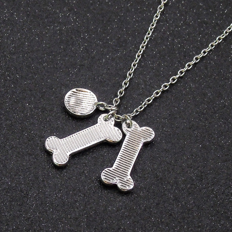 Custom Dog Bone Necklace