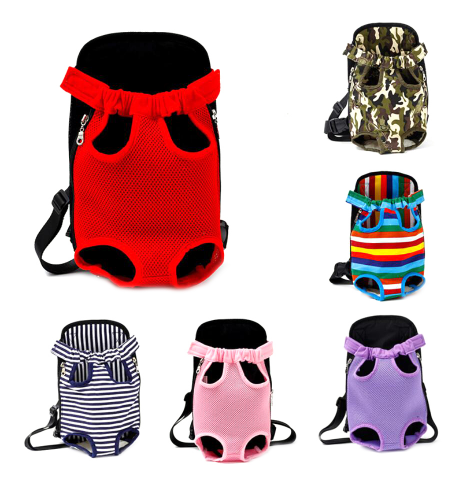 Going Out On The Town - Portable Chest Shoulder Pet Travel Backpack