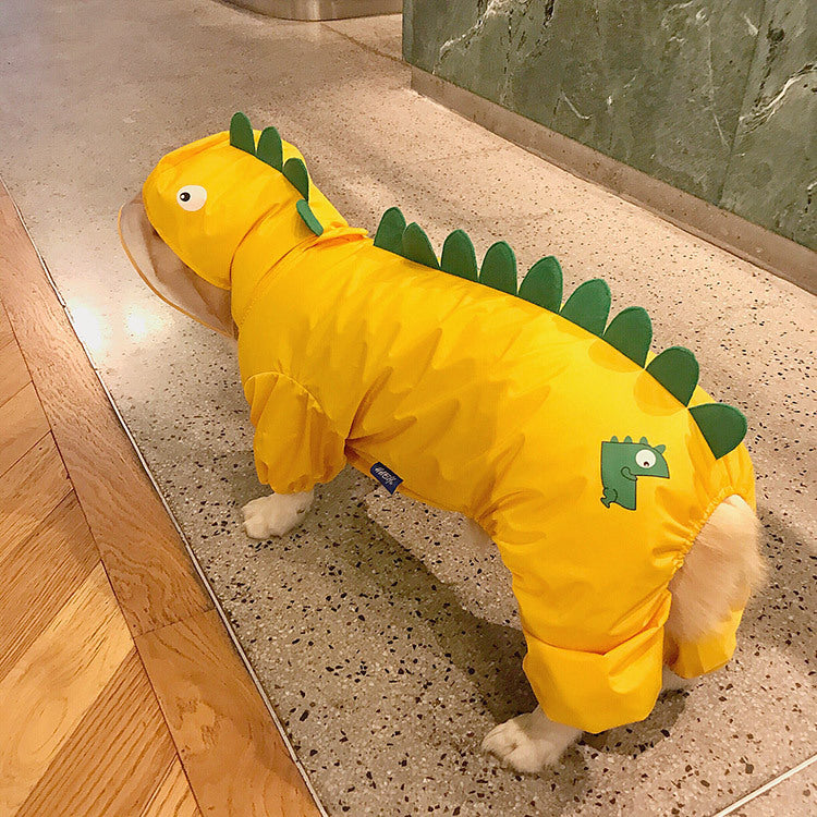 Adventurous Dinosaur Raincoat