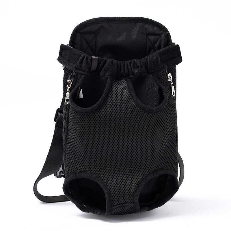 Going Out On The Town - Portable Chest Shoulder Pet Travel Backpack