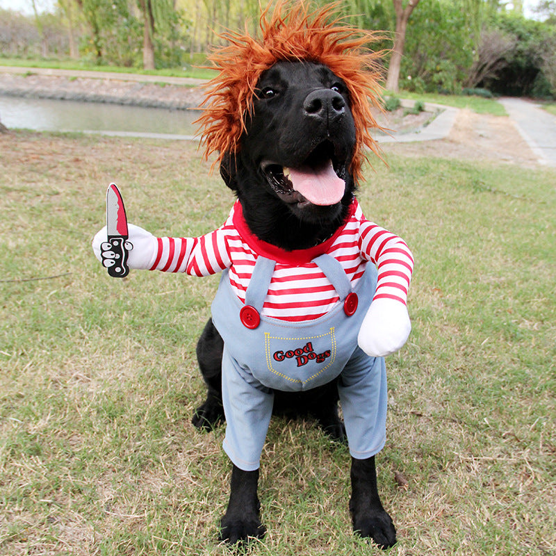 Chucky & Horseman Pet Costume