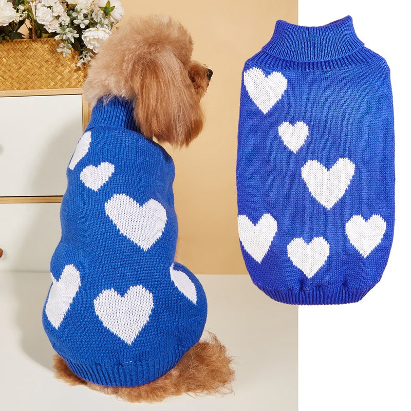 Cupid's Furbaby Valentine's Knitted Sweater