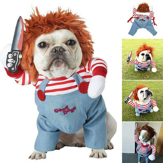 Chucky & Horseman Pet Costume