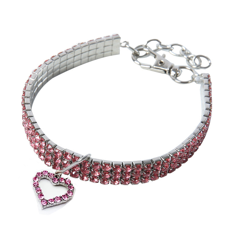 Heart-Shaped Pet Collar